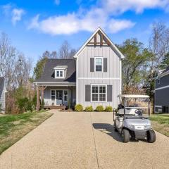 Beautiful Home with Lake and Marina Access, Firepit, Golf Cart Included