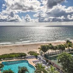 Luxe Beachfront Ft Lauderdale Resort Condo with Pool apts