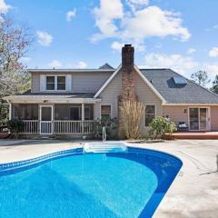 Southern Pines Getaway with Pool & Movie Theater!