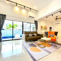 Kuala Selangor Modern Homestay with Pool 20pax