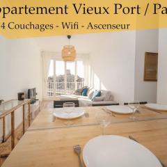 Appartement tout équipe Vieux Port 4 couchages