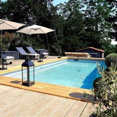 Magnificent cottage in Payzac with heated pool