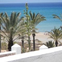 Ferienwohnung Costa Calma mit privatem Garten direkt am Strand