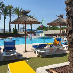 Bungalow de 3 chambres avec piscine partagee terrasse amenagee et wifi a Saint Cyprien a 3 km de la plage