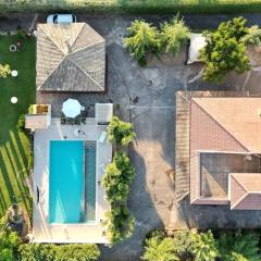 Villa Laoconte piscina, jacuzzi e biliardo