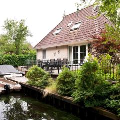 Attractive holiday home in Friesland with hot tub