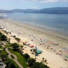 VISTA MAR - APARTAMENTO EM FRENTE A PRAIA NO GONZAGA - EM SANTOS