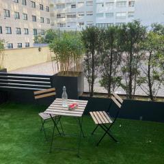 Estudio con terraza centro de Vigo garaje opcional