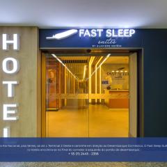 Fast Sleep Suites by Slaviero Hoteis - Hotel dentro do Aeroporto de Guarulhos - Terminal 2 - desembarque oeste