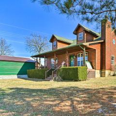 Incredible Log Home 1 Mile From Lake Tenkiller