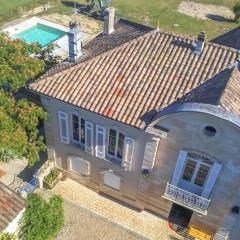 Gorgeous Home In Saint-christoly-de-bla With Private Swimming Pool, Can Be Inside Or Outside