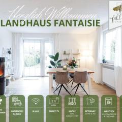 Ferienhaus Fantaisie - Wohnen nahe Schlosspark -Stadtgrenze Bayreuth für 1-5 Pers, Hunde willkommen, voll eingezäunt