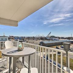 End-Unit Ocean City Condo with Panoramic Views!