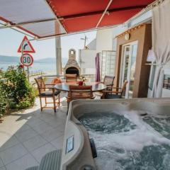 Apartment in Arbanija with sea view, terrace, air conditioning, WiFi 5138-2