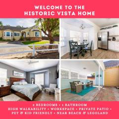 Heart of Historic Downtown Vista Home. Walk everywhere