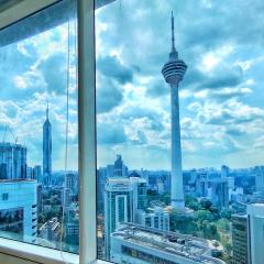 Vortex Suite KLCC w KL Tower View 中文房东