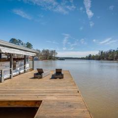 Quiet Lakefront Eatonton House with Boat Dock!