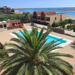 LOCATION STUDIO EN BORD DE PLAGE A GRUISSAN