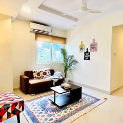 BluO 1BHK Gachibowli - Terrace Garden, Lift