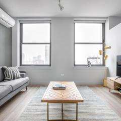 Loop 1BR w Deck Gym WD nr W Loop the L CHI-220