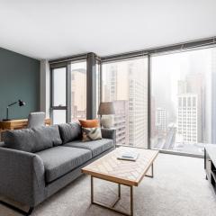 Loop 1BR w Gym Pool WD nr Financial District CHI-222