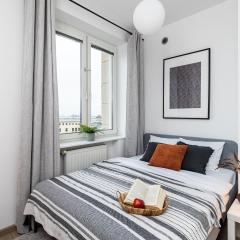 SuperApart plac Konstytucji 6 - Stylowy apartament z Widokiem