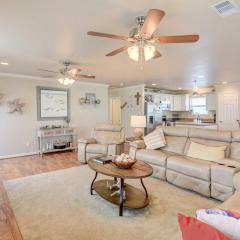 Stilted Galveston Vacation Home with Canal Views!