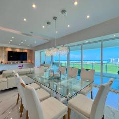 Luxury 3BR Apartment Cancun WiFi, Tvs, BBQ.