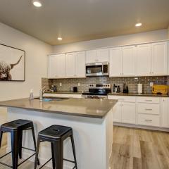 Hygee House Brand New Construction near Ford Idaho Center and I-84! Plush and lavish furniture, warm tones to off-set the new stainless appliances, play PingPong in the garage or basketball at the neighborhood park