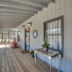 Artsy Otto Cottage with Porch and Rocking Chairs!