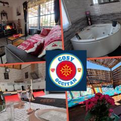 Le Cosy Occitan villa chaleureuse indépendante baignoire terrasse jardin