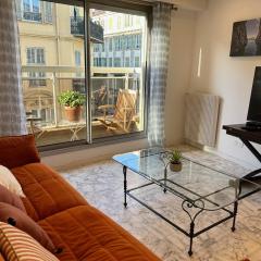Nice la Belle, city centre 1 bed, 2 terrace, quiet