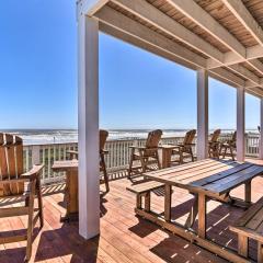 Gulf-View Home with Dog Run in Surfside Beach!