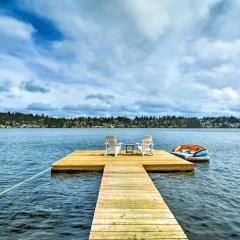 Lakefront Bremerton Vacation Rental with Deck!