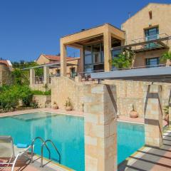 Alkyoni - Apokoron Luxury Villa with Large Private Pool and Great Views