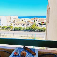 Narbonne plage appartement vue sur mer