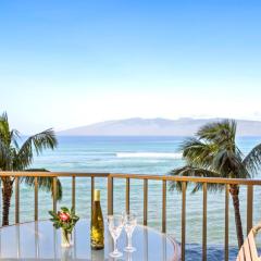 K B M Resorts- VIR-508 Fifth floor condo with ocean front views on Kahana Bay