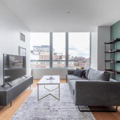 Downtown 1BR w Gym Doorman nr Chinatown BOS-245