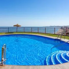 Seaview terrace with pool in Carvajal by Costarentals - Ref 103