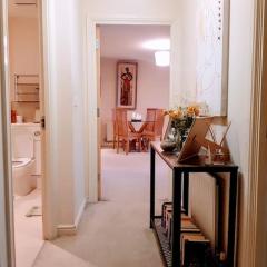 Central spacious and secure with a double bed