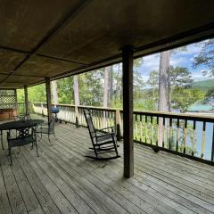 C8, Two bedroom, two bath log-sided, lake view luxury cottage with hot tub cottage