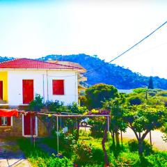 TWO-BEDROOMS in GREEK VINTAGE HOME with shared Bathroom