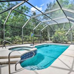 Palm Coast Family Home with Private Pool and Lanai!