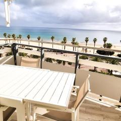 Fantastic sea view on the beach