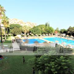 47 Hercules Estudio. Vistas al jardín y la piscina. Cercano al centro. Excelente ubicación.