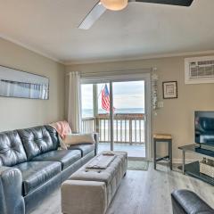 Chic Oceanfront North Topsail Beach Condo with Deck