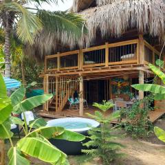 Cabañas roble verde