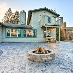 Lakefront Hartland Cottage with Patio and Fire Pits!