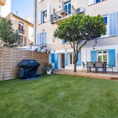 A Quiet Place with Garden in the heart of Cannes