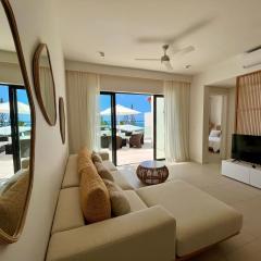 Exclusive beachfront penthouse